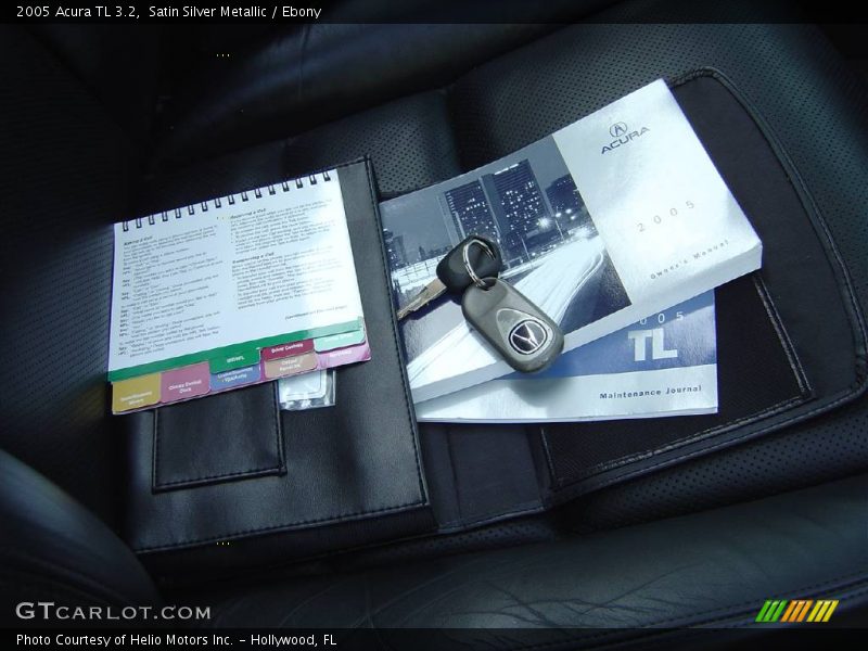 Satin Silver Metallic / Ebony 2005 Acura TL 3.2