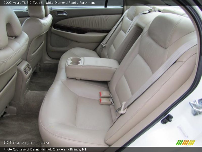 White Diamond Pearl / Parchment 2002 Acura TL 3.2 Type S