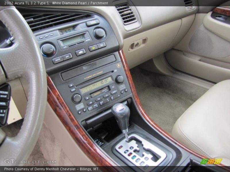 White Diamond Pearl / Parchment 2002 Acura TL 3.2 Type S
