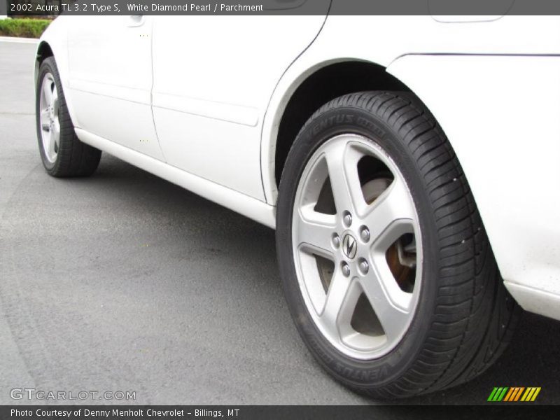 White Diamond Pearl / Parchment 2002 Acura TL 3.2 Type S