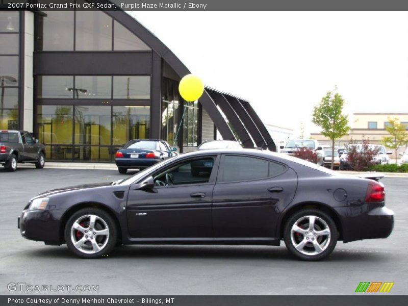 Purple Haze Metallic / Ebony 2007 Pontiac Grand Prix GXP Sedan