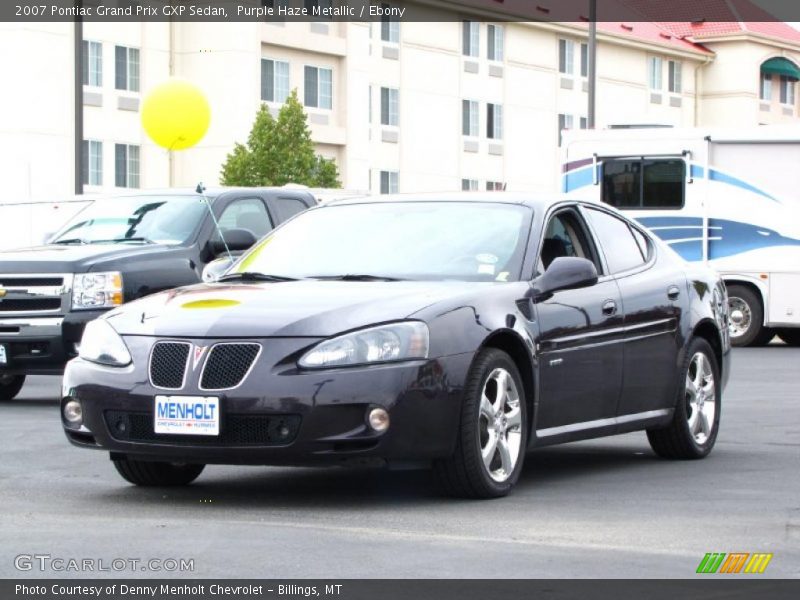 Purple Haze Metallic / Ebony 2007 Pontiac Grand Prix GXP Sedan