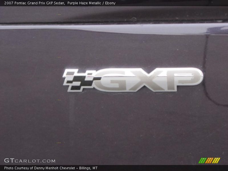Purple Haze Metallic / Ebony 2007 Pontiac Grand Prix GXP Sedan