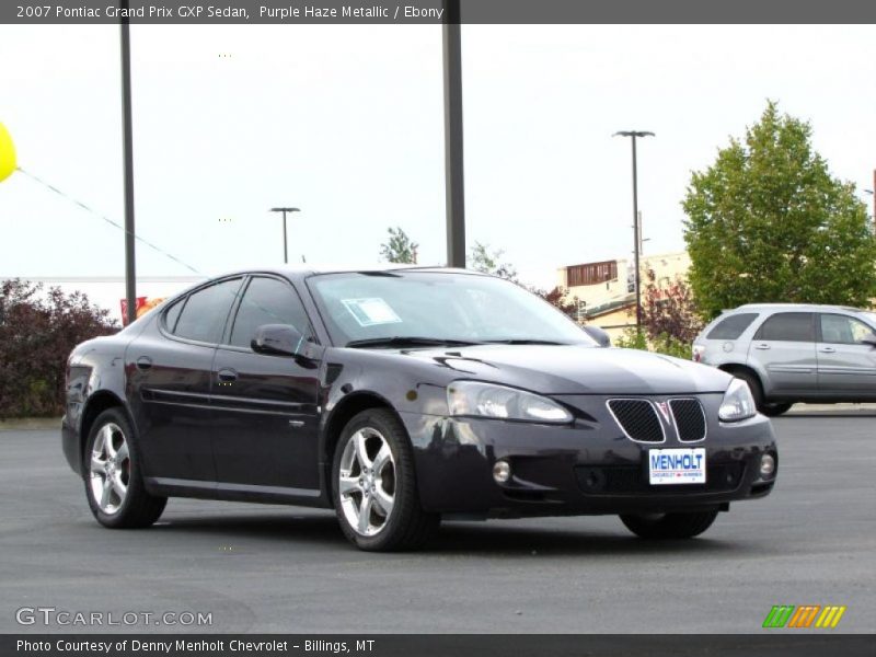 Purple Haze Metallic / Ebony 2007 Pontiac Grand Prix GXP Sedan
