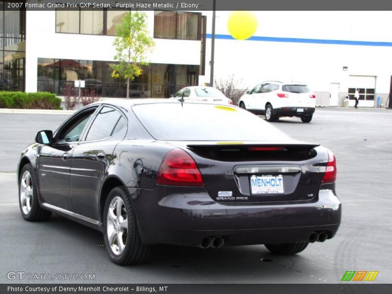 Purple Haze Metallic / Ebony 2007 Pontiac Grand Prix GXP Sedan