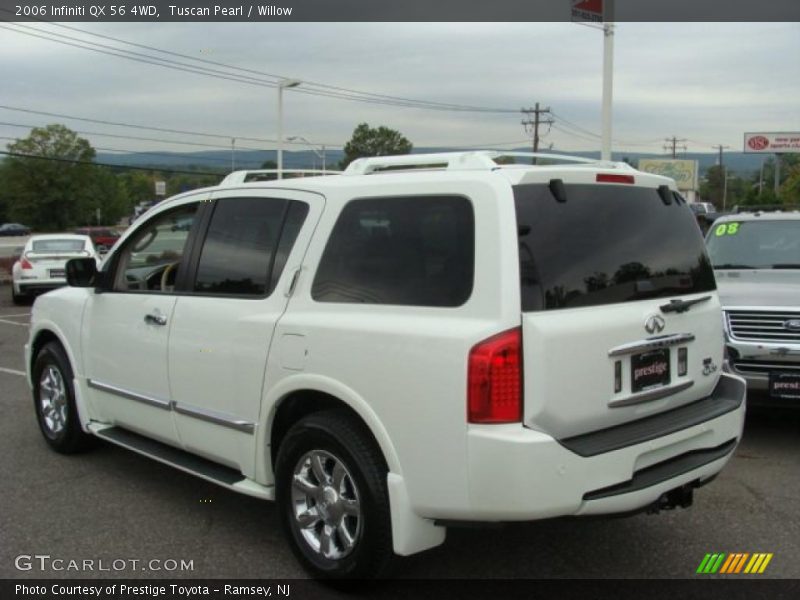 Tuscan Pearl / Willow 2006 Infiniti QX 56 4WD