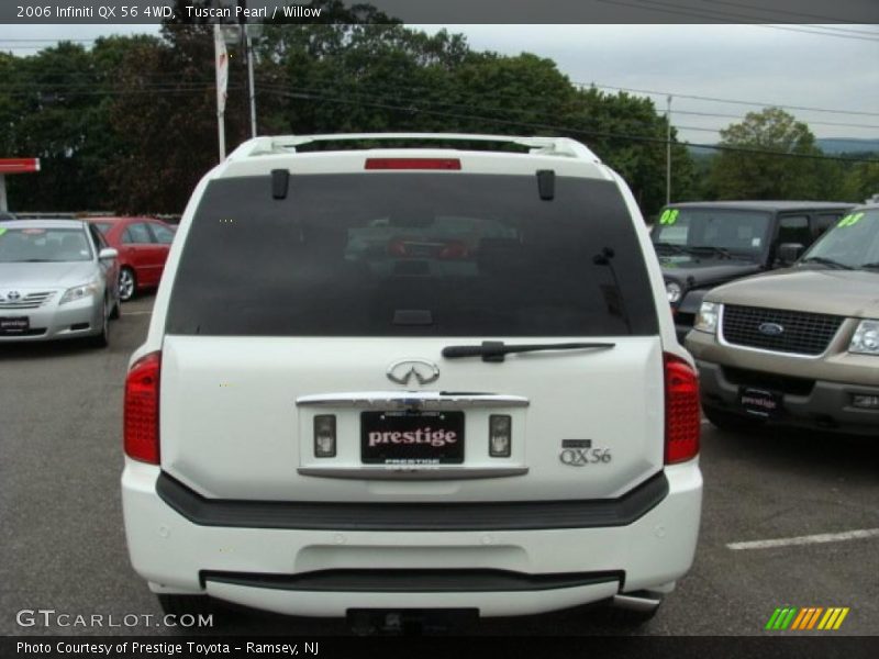 Tuscan Pearl / Willow 2006 Infiniti QX 56 4WD