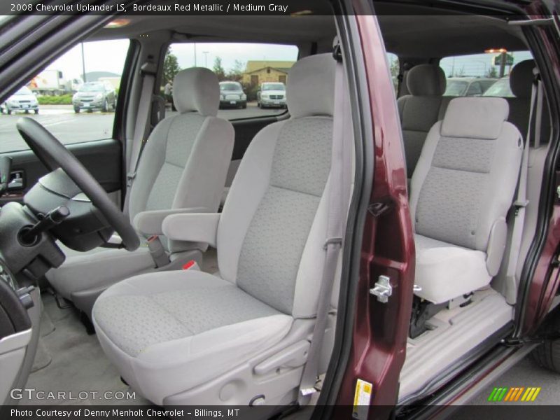 Bordeaux Red Metallic / Medium Gray 2008 Chevrolet Uplander LS