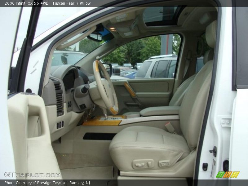 Tuscan Pearl / Willow 2006 Infiniti QX 56 4WD