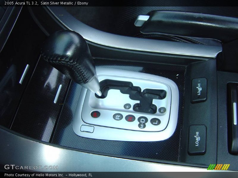Satin Silver Metallic / Ebony 2005 Acura TL 3.2