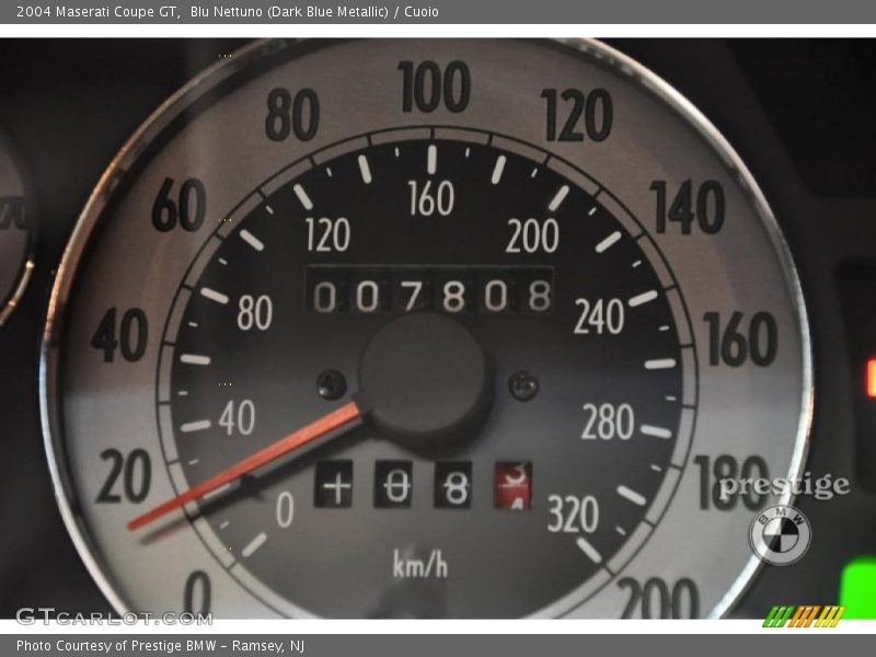 Blu Nettuno (Dark Blue Metallic) / Cuoio 2004 Maserati Coupe GT