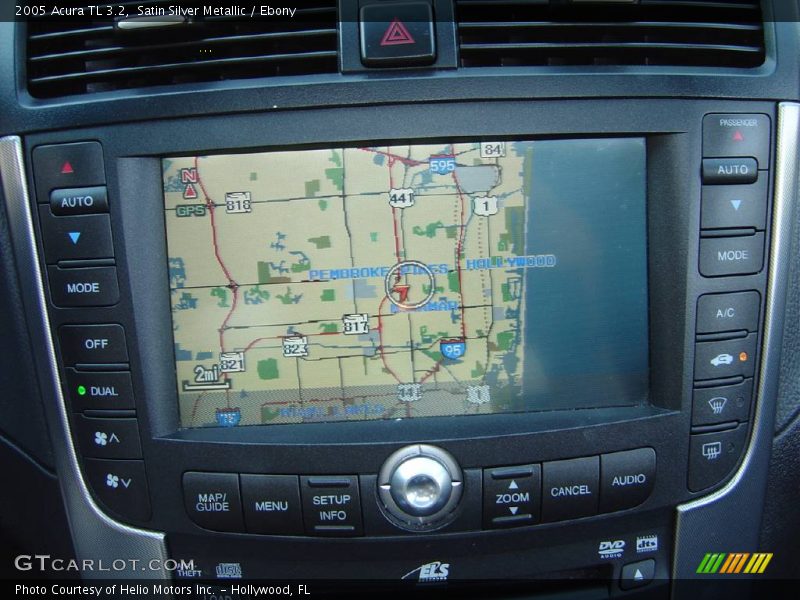 Satin Silver Metallic / Ebony 2005 Acura TL 3.2