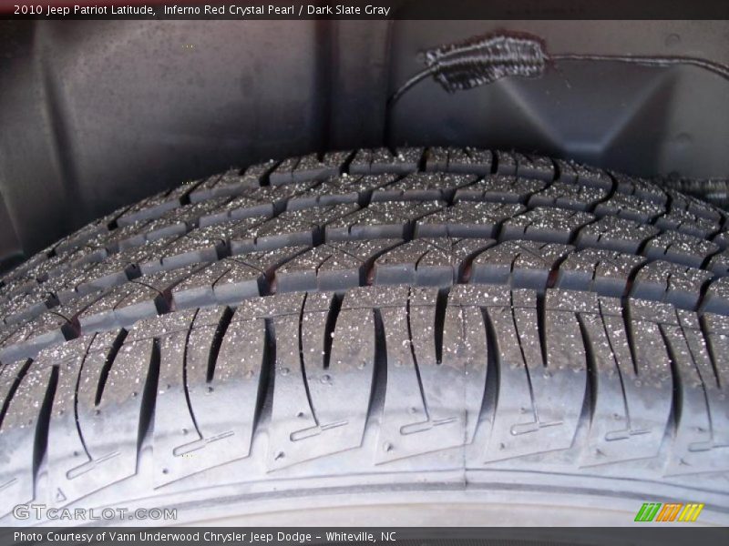 Inferno Red Crystal Pearl / Dark Slate Gray 2010 Jeep Patriot Latitude