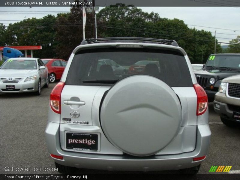 Classic Silver Metallic / Ash 2008 Toyota RAV4 I4