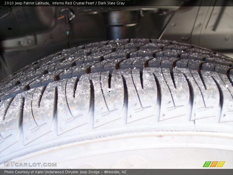 Inferno Red Crystal Pearl / Dark Slate Gray 2010 Jeep Patriot Latitude