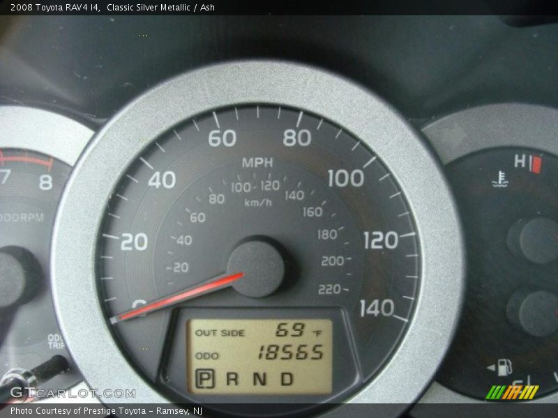 Classic Silver Metallic / Ash 2008 Toyota RAV4 I4