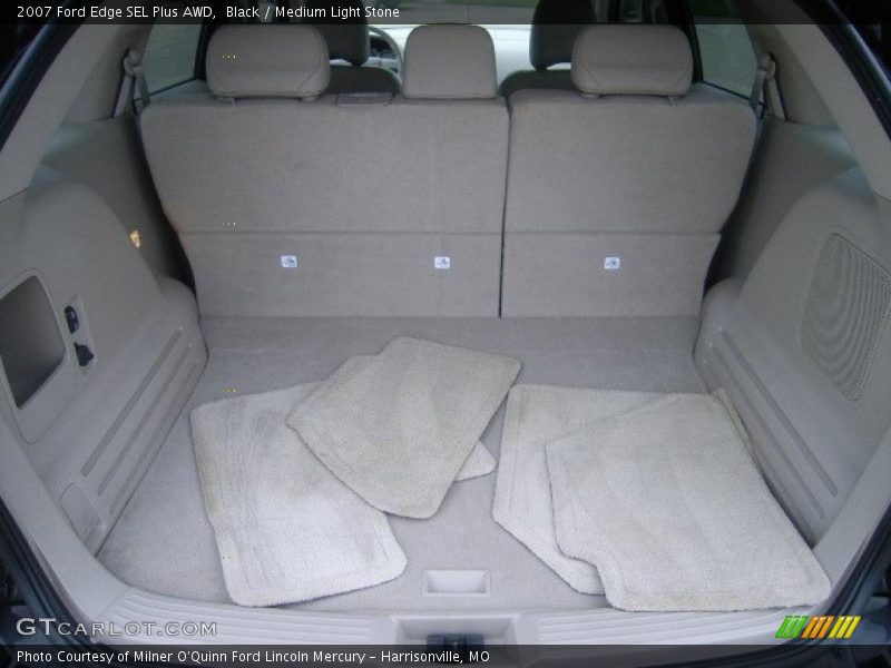 Black / Medium Light Stone 2007 Ford Edge SEL Plus AWD