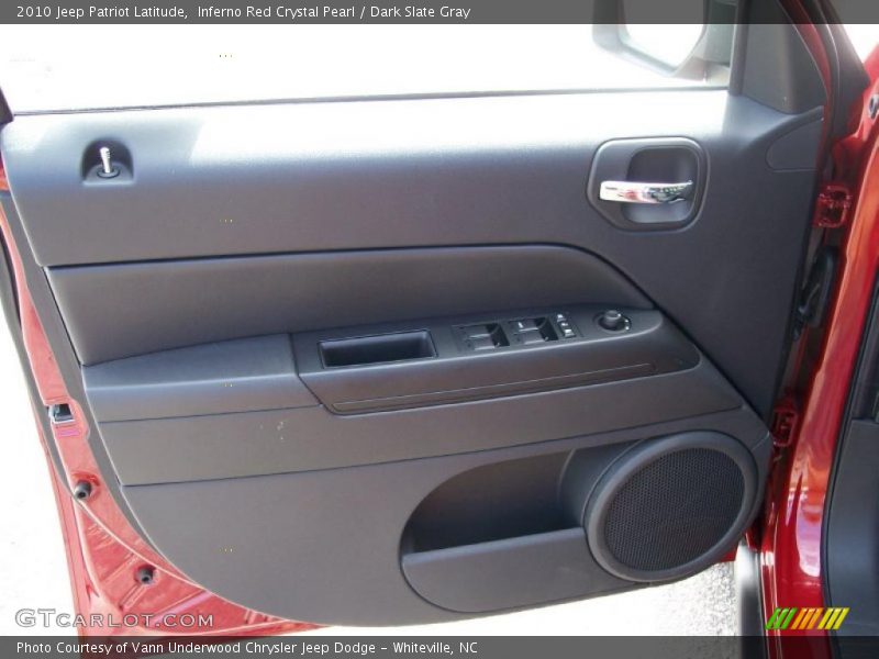 Inferno Red Crystal Pearl / Dark Slate Gray 2010 Jeep Patriot Latitude