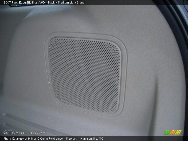 Black / Medium Light Stone 2007 Ford Edge SEL Plus AWD