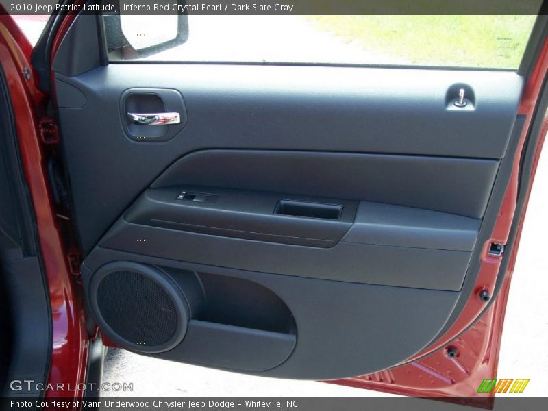 Inferno Red Crystal Pearl / Dark Slate Gray 2010 Jeep Patriot Latitude