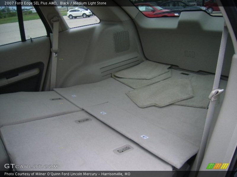 Black / Medium Light Stone 2007 Ford Edge SEL Plus AWD