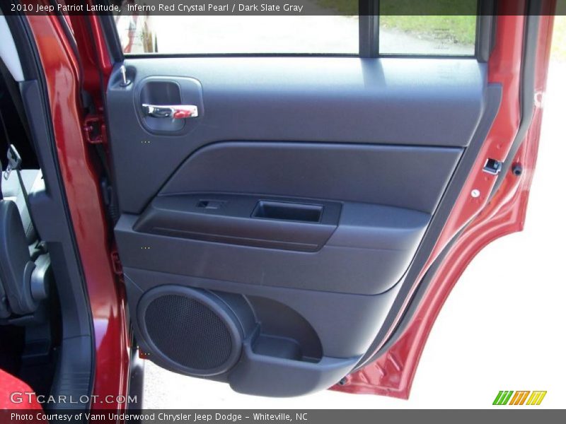 Inferno Red Crystal Pearl / Dark Slate Gray 2010 Jeep Patriot Latitude