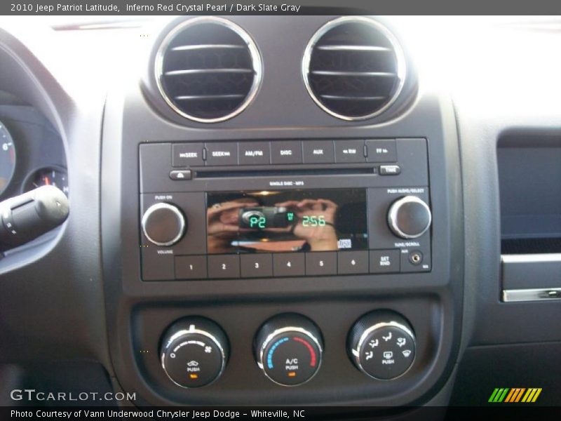 Inferno Red Crystal Pearl / Dark Slate Gray 2010 Jeep Patriot Latitude