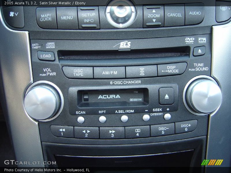 Satin Silver Metallic / Ebony 2005 Acura TL 3.2