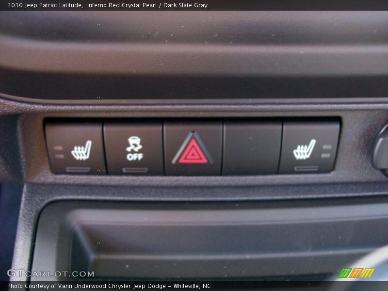 Inferno Red Crystal Pearl / Dark Slate Gray 2010 Jeep Patriot Latitude
