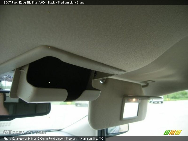 Black / Medium Light Stone 2007 Ford Edge SEL Plus AWD