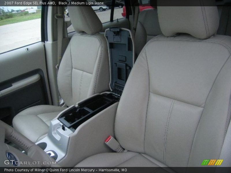 Black / Medium Light Stone 2007 Ford Edge SEL Plus AWD