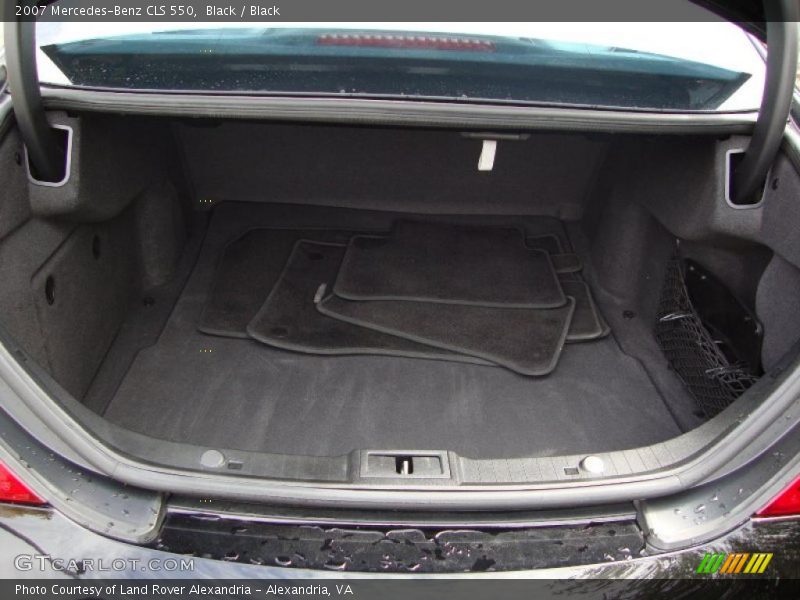 Black / Black 2007 Mercedes-Benz CLS 550