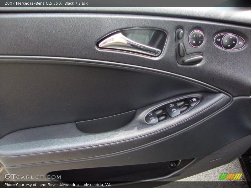 Black / Black 2007 Mercedes-Benz CLS 550