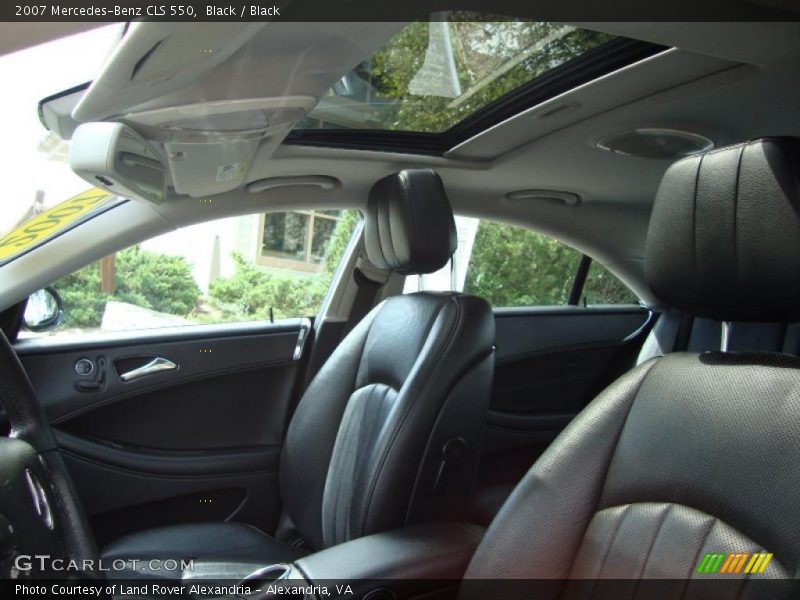 Black / Black 2007 Mercedes-Benz CLS 550