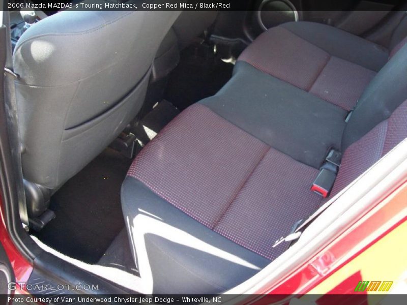 Copper Red Mica / Black/Red 2006 Mazda MAZDA3 s Touring Hatchback