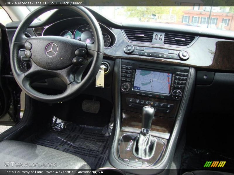 Black / Black 2007 Mercedes-Benz CLS 550