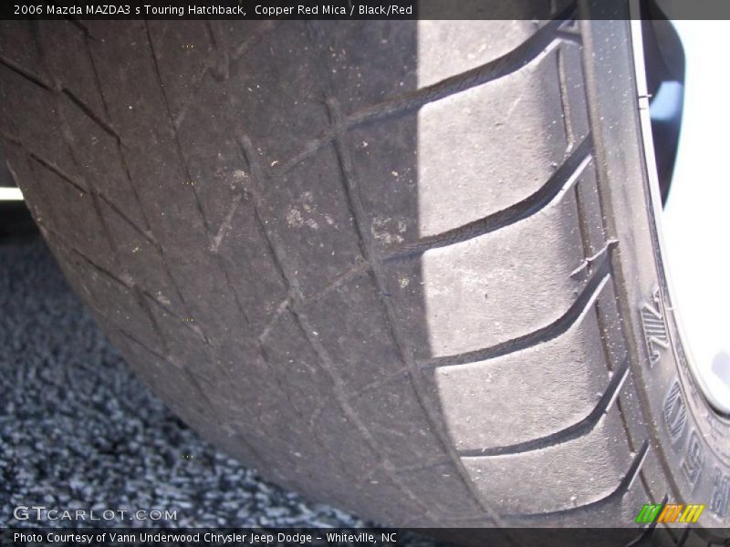Copper Red Mica / Black/Red 2006 Mazda MAZDA3 s Touring Hatchback