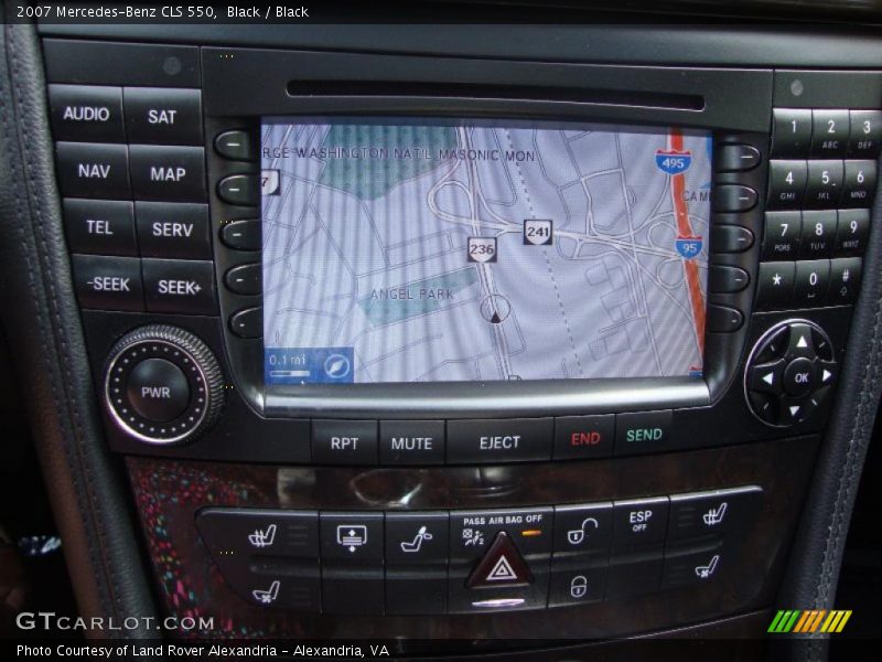 Black / Black 2007 Mercedes-Benz CLS 550