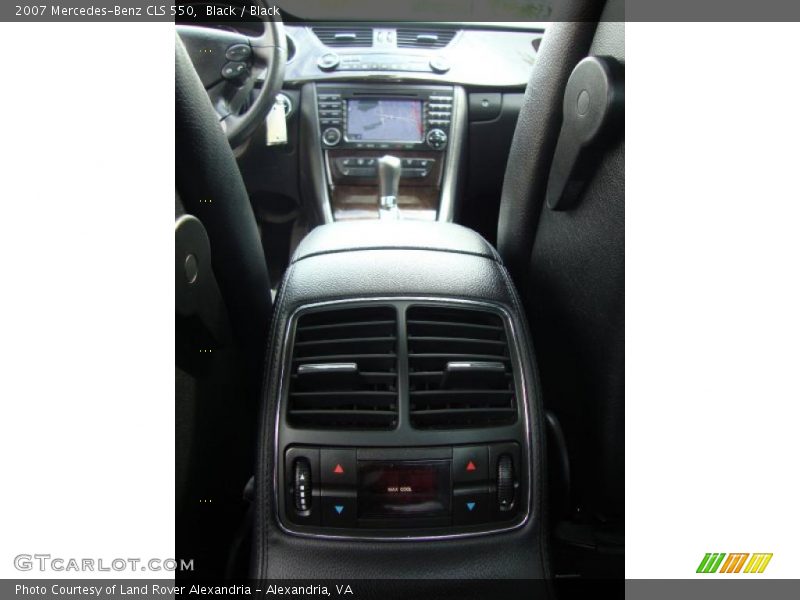 Black / Black 2007 Mercedes-Benz CLS 550
