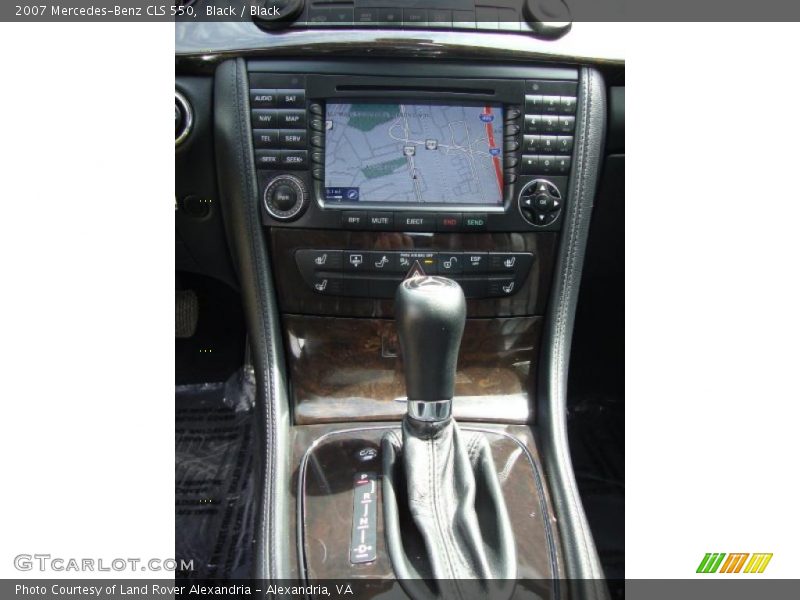 Black / Black 2007 Mercedes-Benz CLS 550