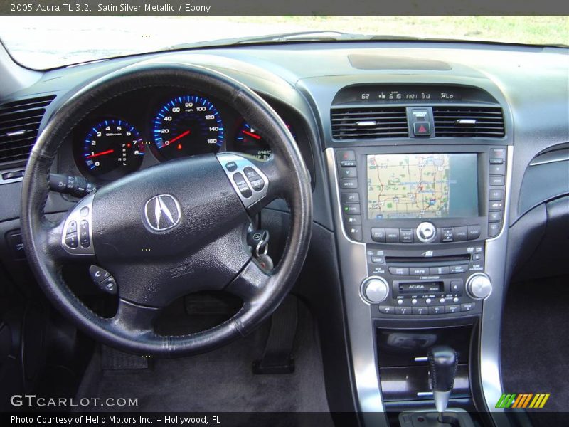 Satin Silver Metallic / Ebony 2005 Acura TL 3.2