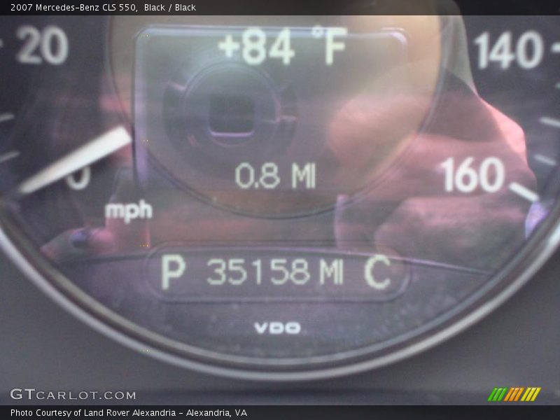 Black / Black 2007 Mercedes-Benz CLS 550