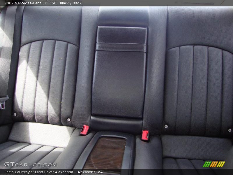 Black / Black 2007 Mercedes-Benz CLS 550