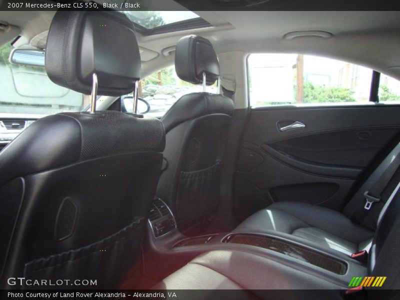Black / Black 2007 Mercedes-Benz CLS 550