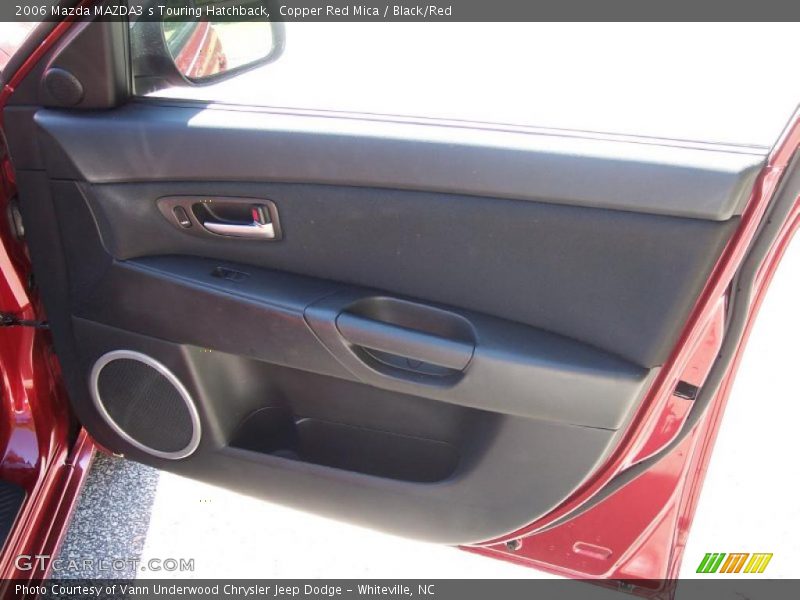 Copper Red Mica / Black/Red 2006 Mazda MAZDA3 s Touring Hatchback