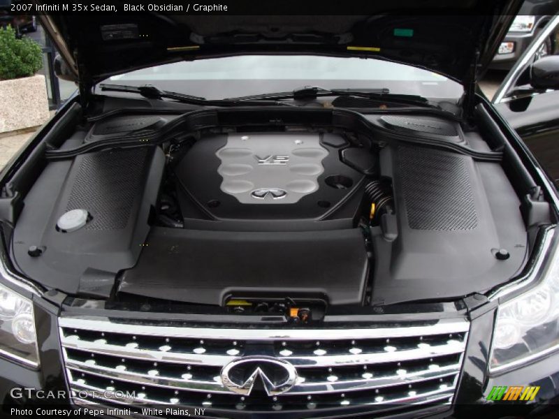 Black Obsidian / Graphite 2007 Infiniti M 35x Sedan