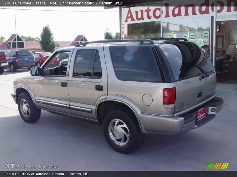 Light Pewter Metallic / Medium Gray 2000 Chevrolet Blazer LT 4x4