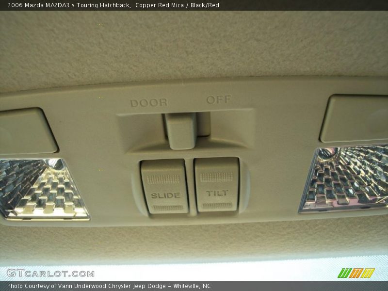 Copper Red Mica / Black/Red 2006 Mazda MAZDA3 s Touring Hatchback