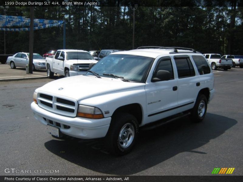 Bright White / Agate 1999 Dodge Durango SLT 4x4
