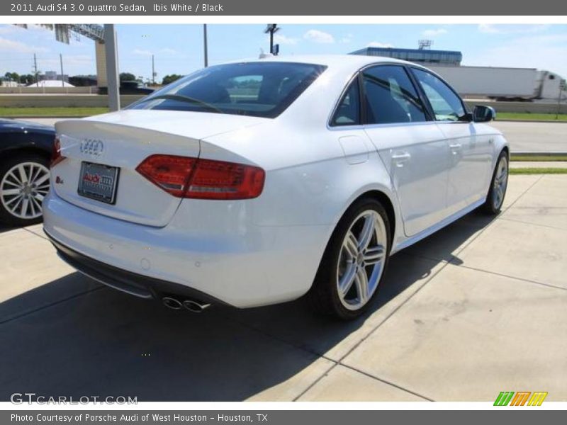 Ibis White / Black 2011 Audi S4 3.0 quattro Sedan